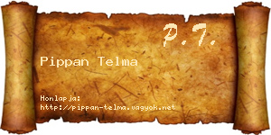 Pippan Telma névjegykártya